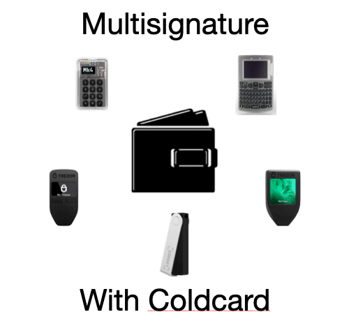 multisignature with coldcard